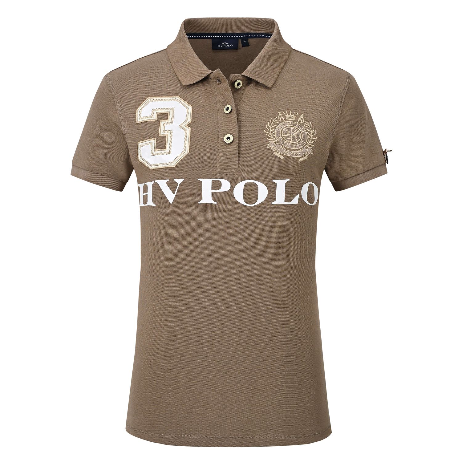 HV Polo Polo Shirt Favouritas EQ Damen & Kinder - straw, Größe L
