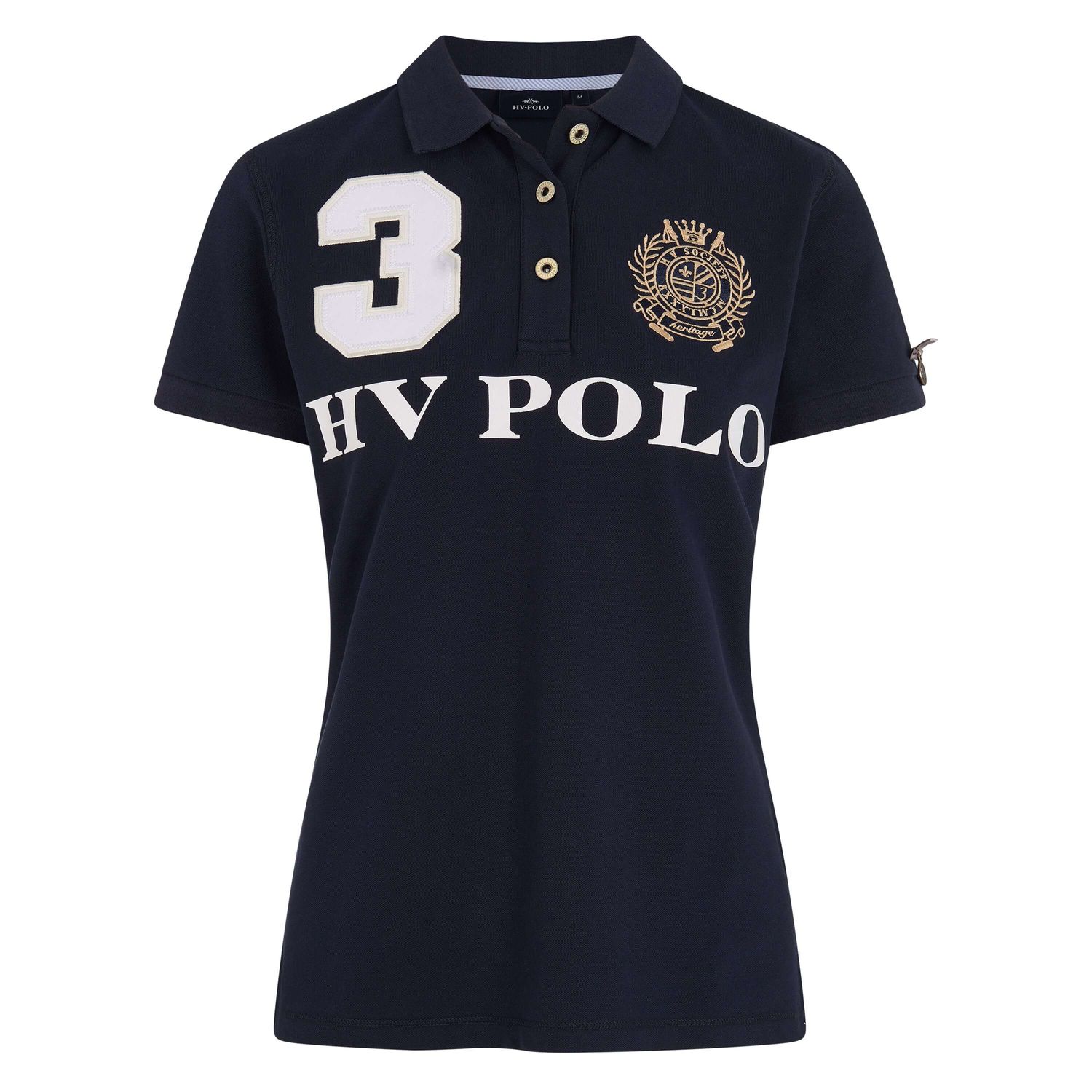 HV Polo Polo Shirt Favouritas EQ Damen & Kinder - navy, Größe XS