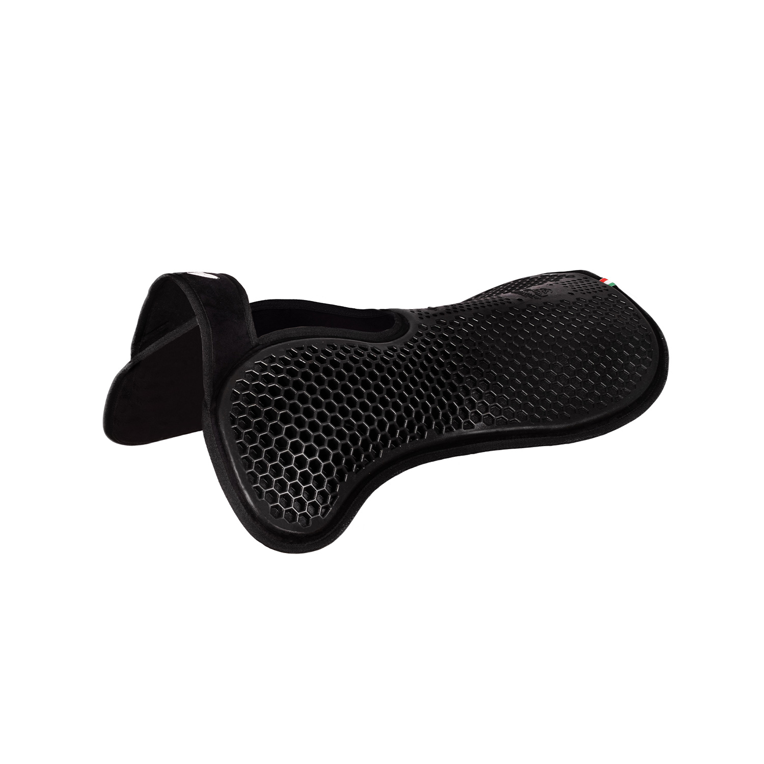 Acavallo Widerristfrei Hexa Front Riser Memory Sattelpad vorne erhöht - schwarz, Größe onesize