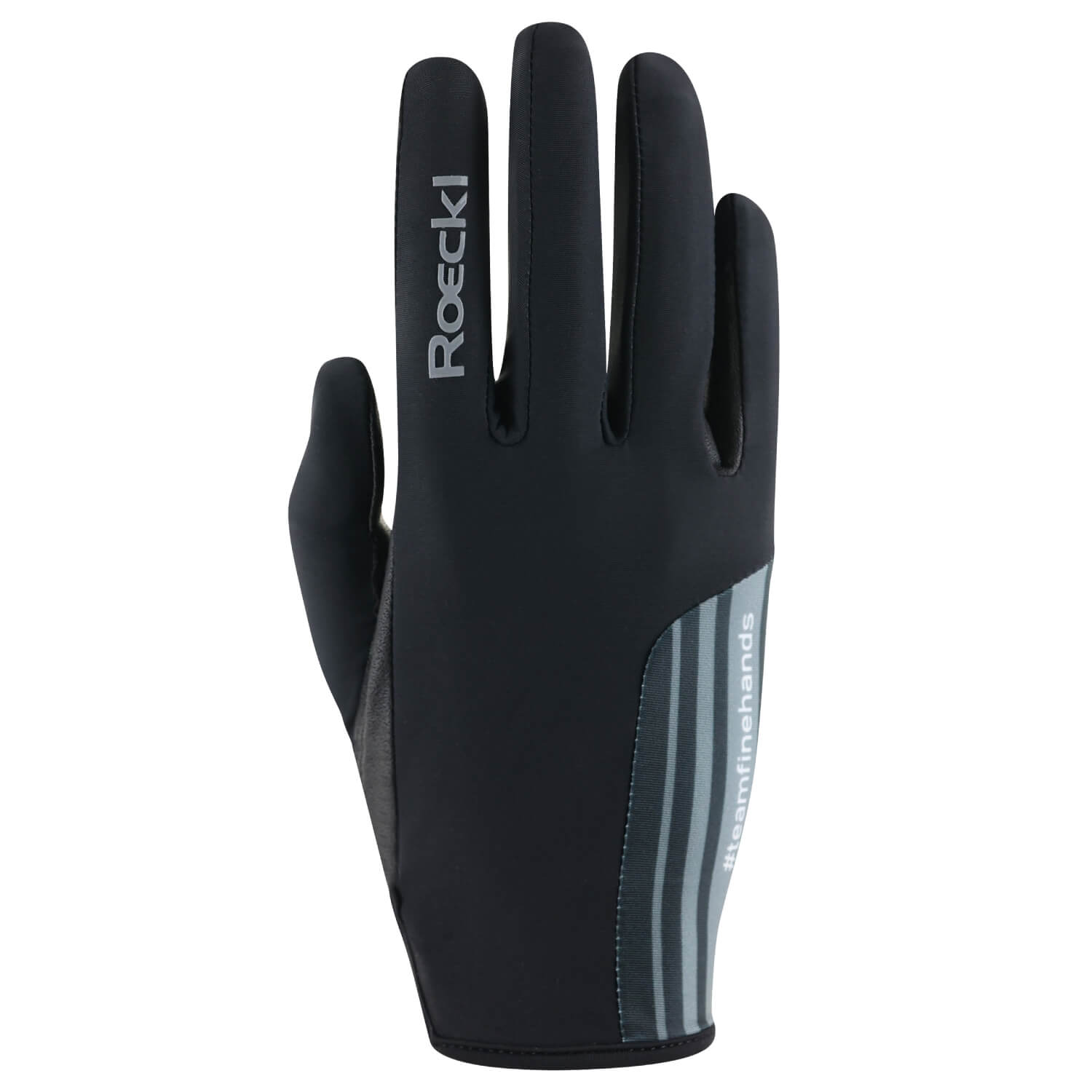 Roeckl Messara Reithandschuh - black, Größe 6.5