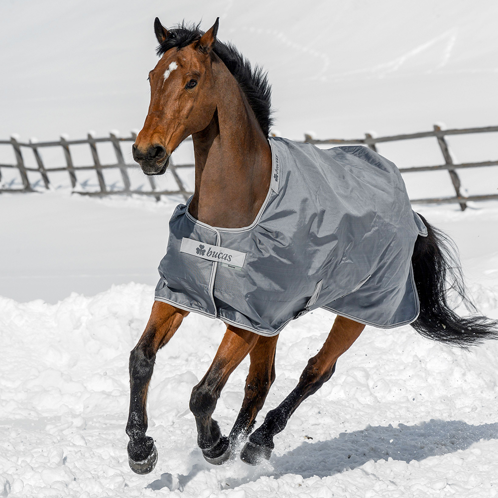 Bucas Smartex Turnout Extra Classic 300g Weidedecke - iron gate, Größe 135