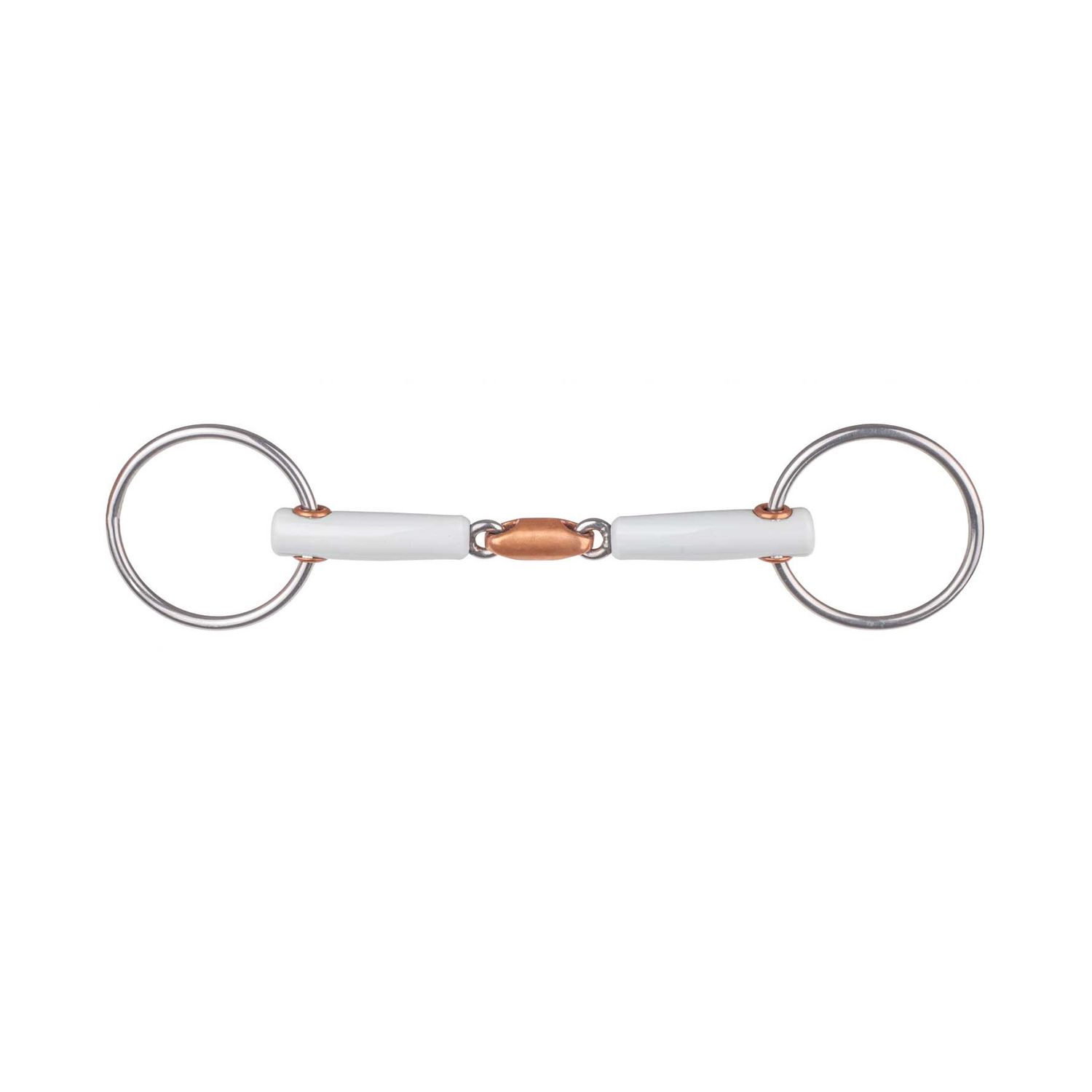 beris Unterlegtrense, Doppelt-Gebrochen, Ring 6cm - Größe 135mm