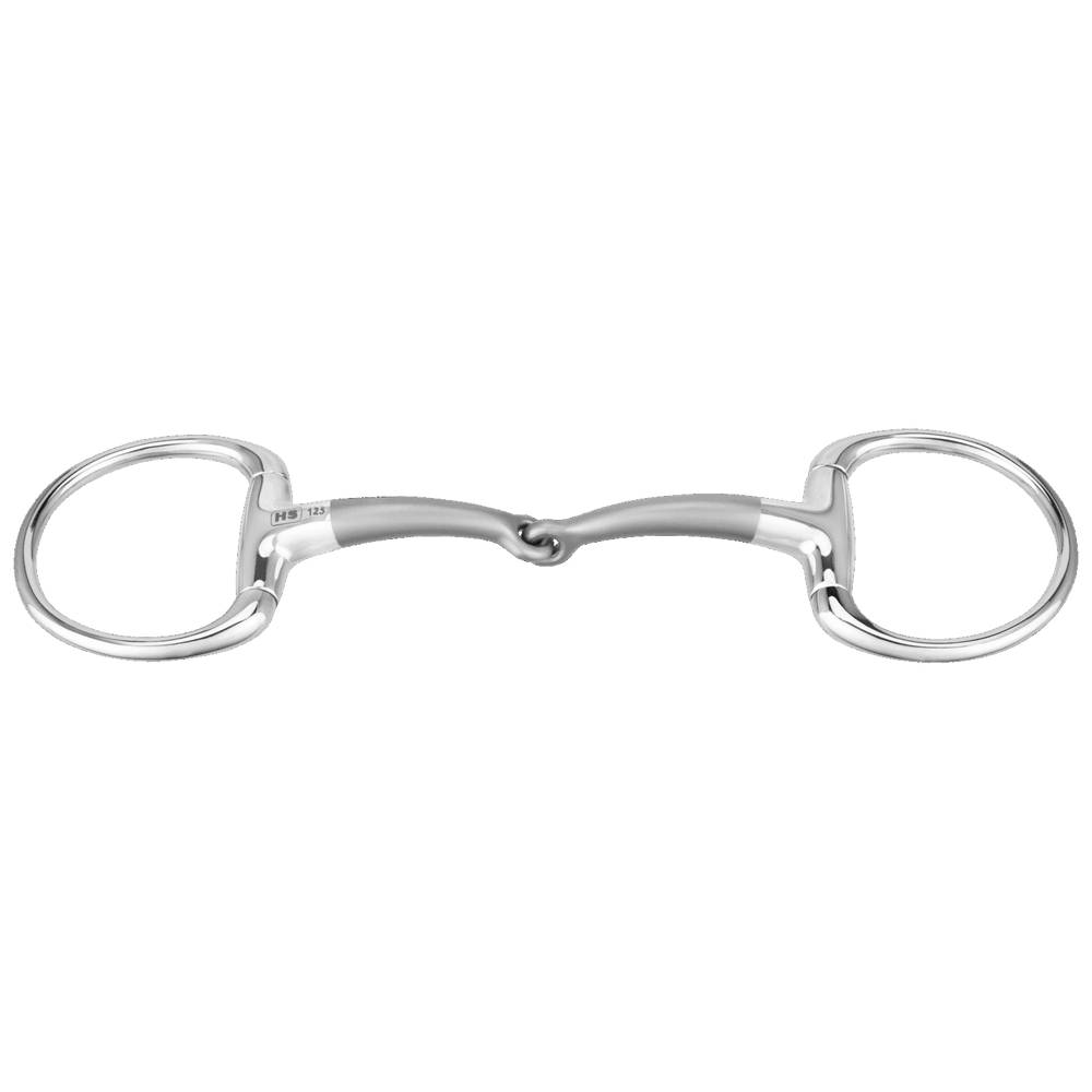 Sprenger SATINOX Olivenkopftrense 14 mm einfach gebrochen Edelstahl rostfrei - Größe 115 mm