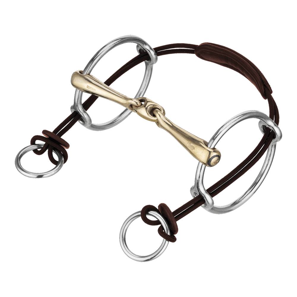 Sprenger Backenstücke 45 cm für Aufziehtrense - braun