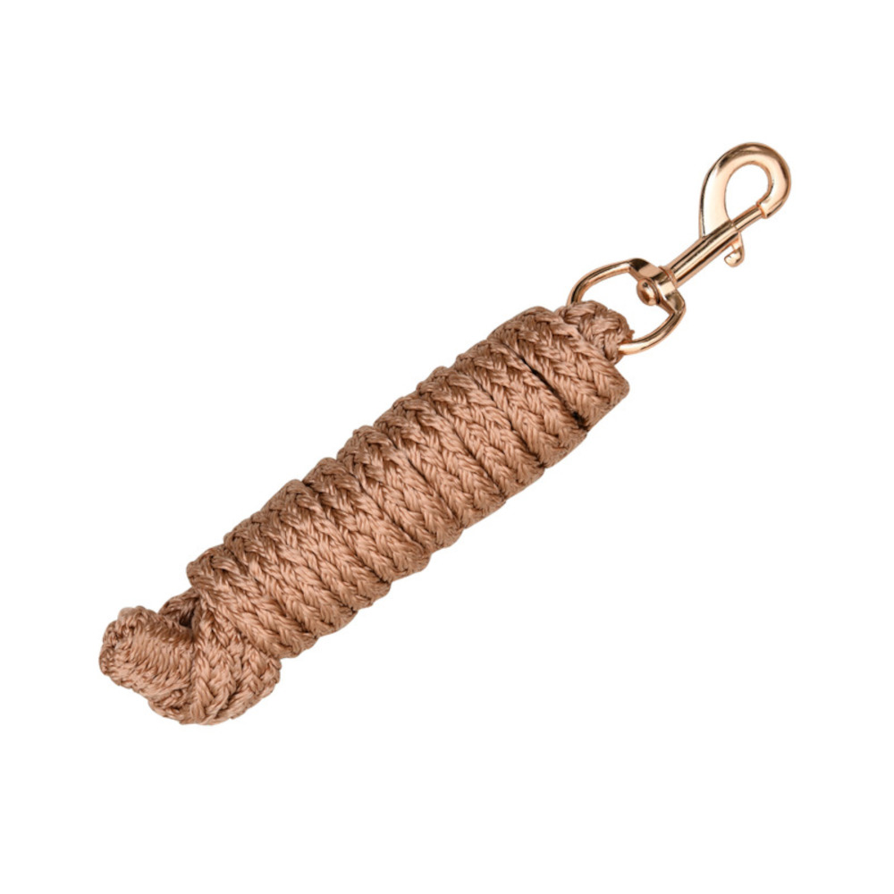 Euroriding Führstrick Glamour - Schnapp/snap Rosegold