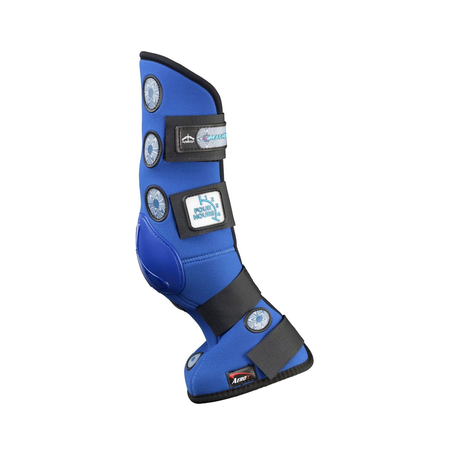 Veredus Magnetik Boot 4 hours vorne Stallgamaschen mit Magneten - blue, Größe L
