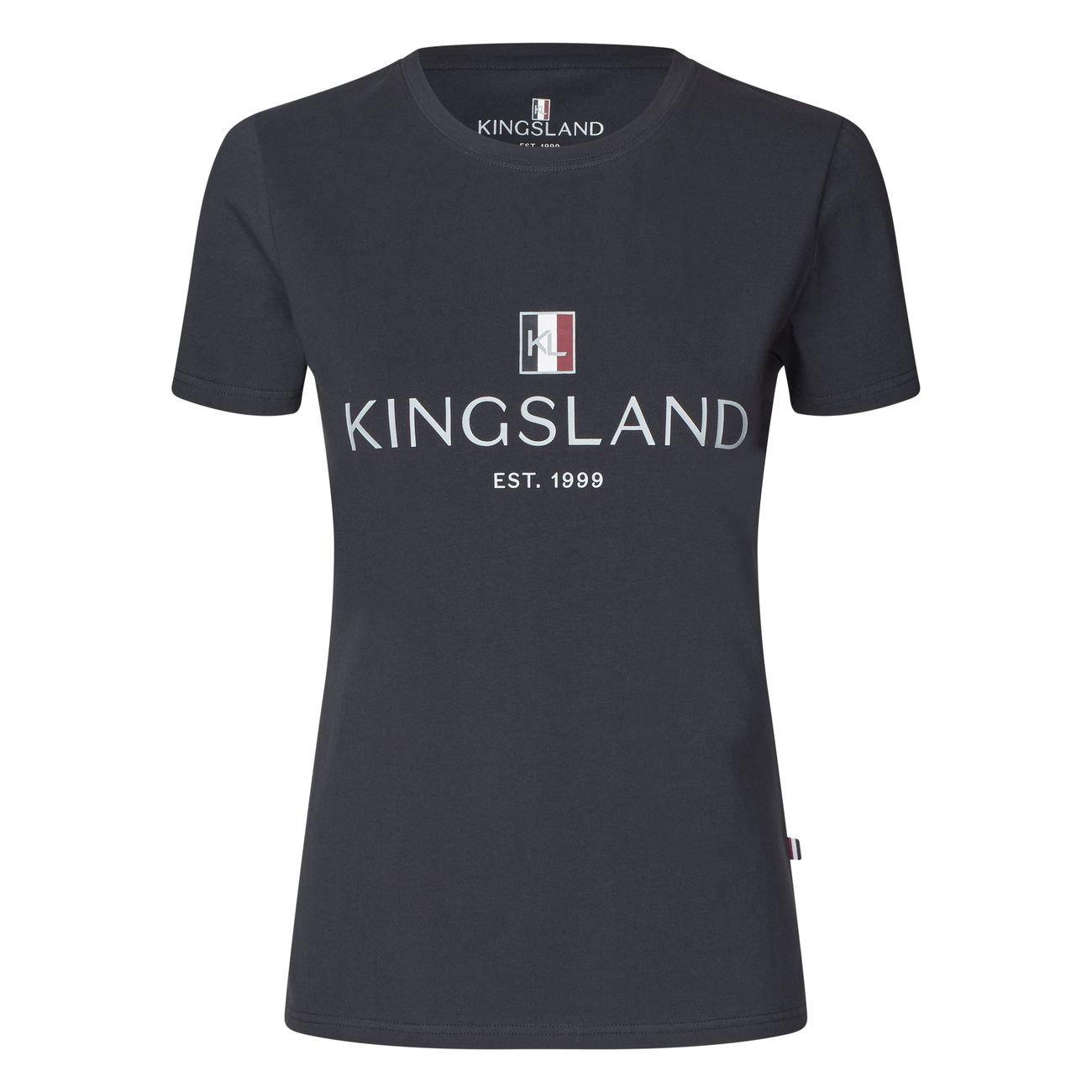 Kingsland Classic Logo T-Shirt Damen - navy, Größe S
