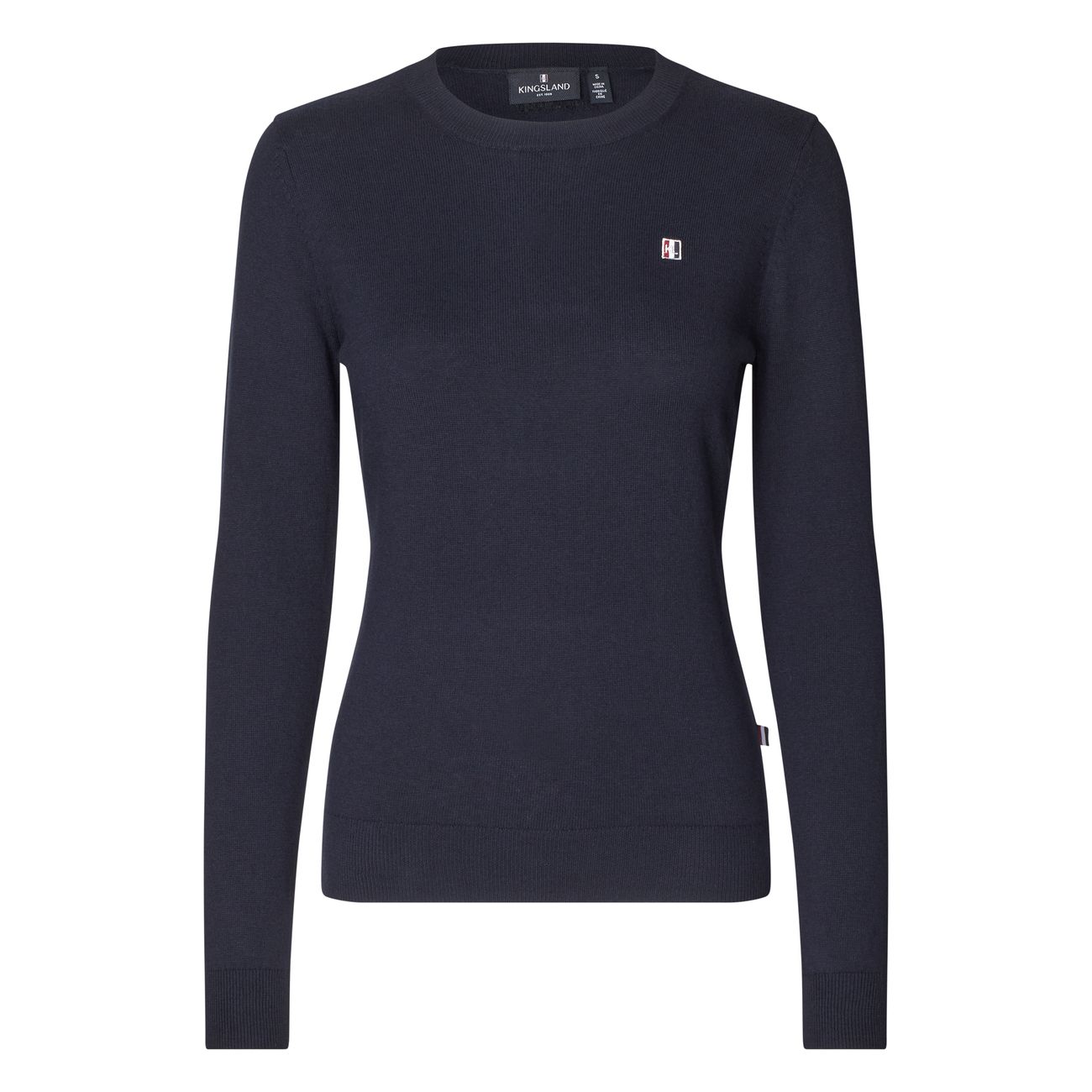 Kingsland Classic O-neck Pullover Damen - navy, Größe M