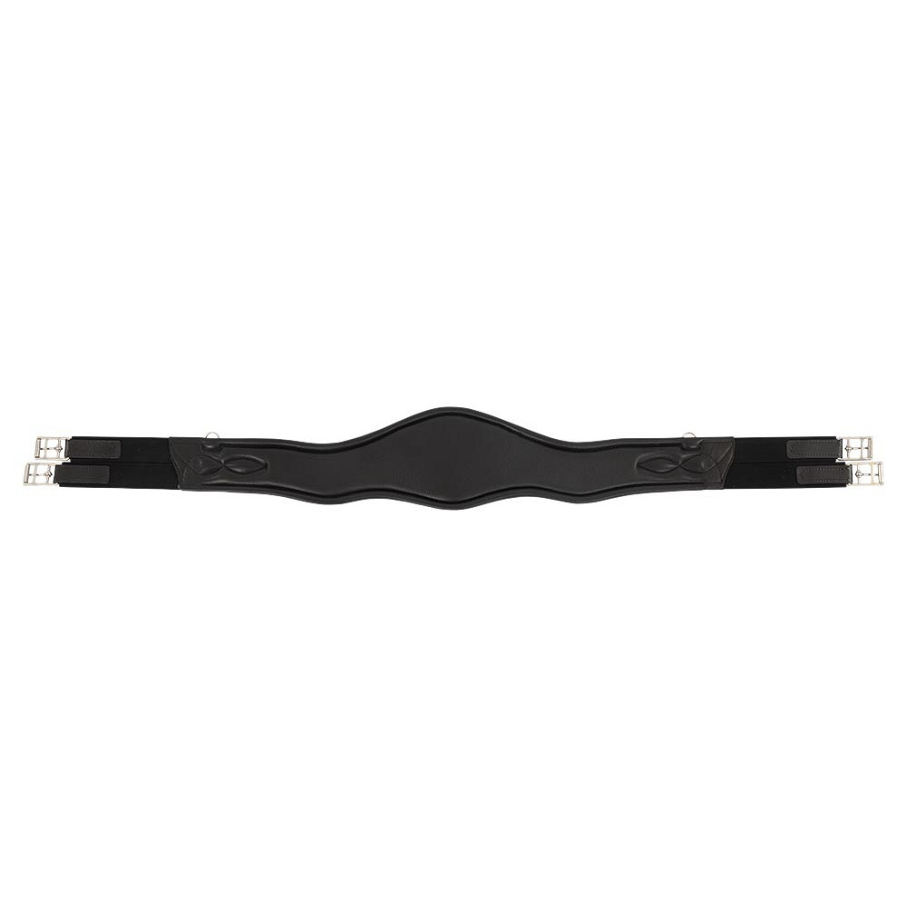 BR Sattelgurt Bakewell anatomisch - schwarz, Größe 125 cm