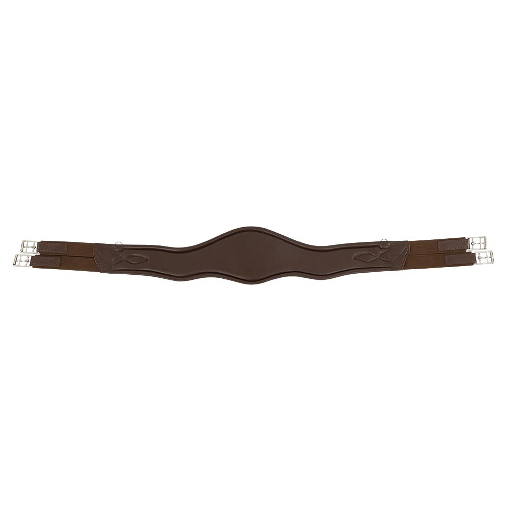 BR Sattelgurt Bakewell anatomisch - oak/silber, Größe 135 cm