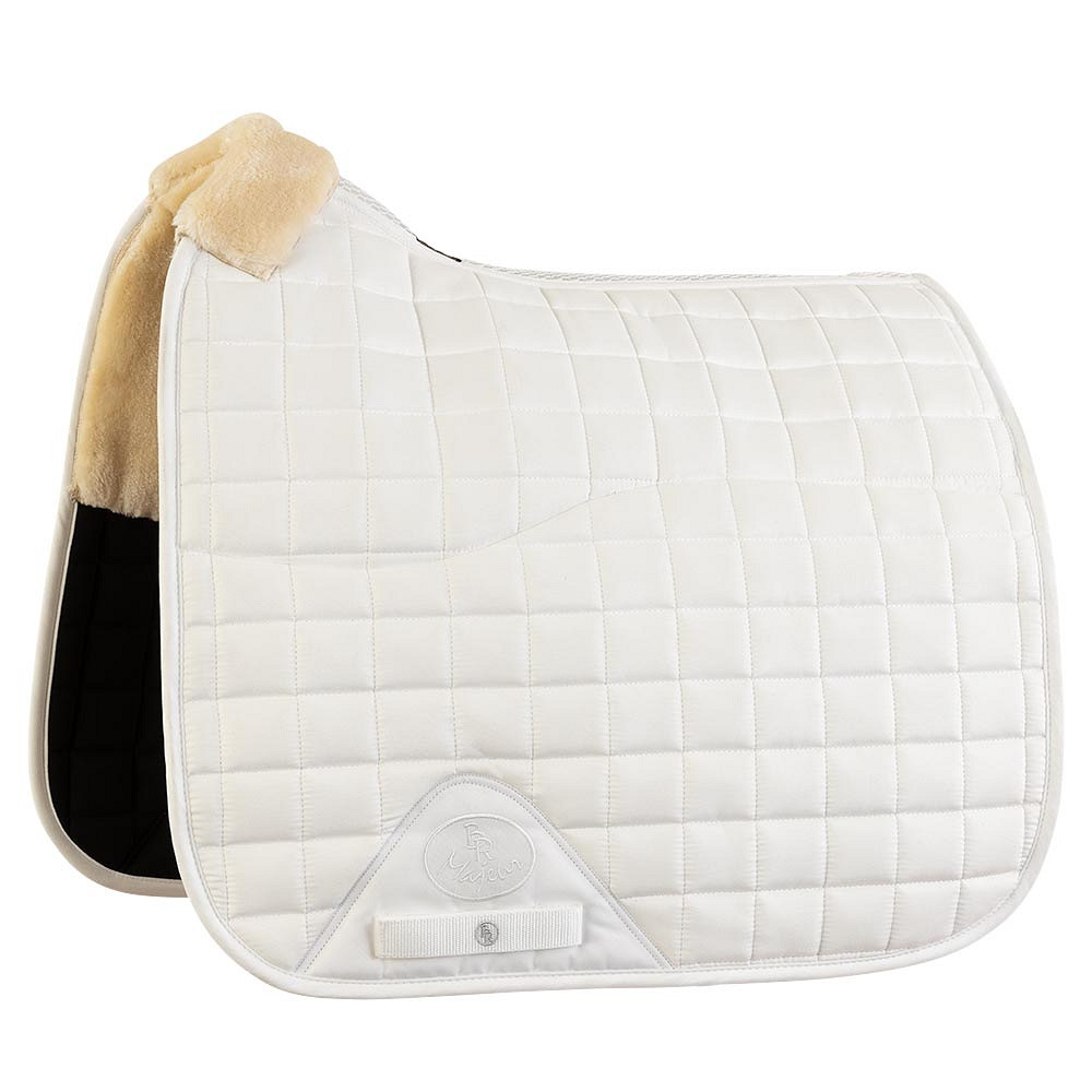 BR Schabracke Majeur 2 Dressur - snow white, Größe Warmblut