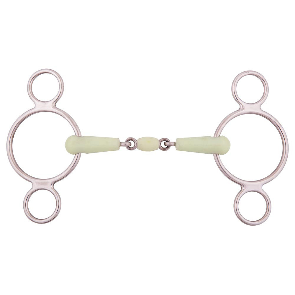 Br 3Ringtrense Apple Mouth 18mm Doppelt Gebrochen Rostfr.