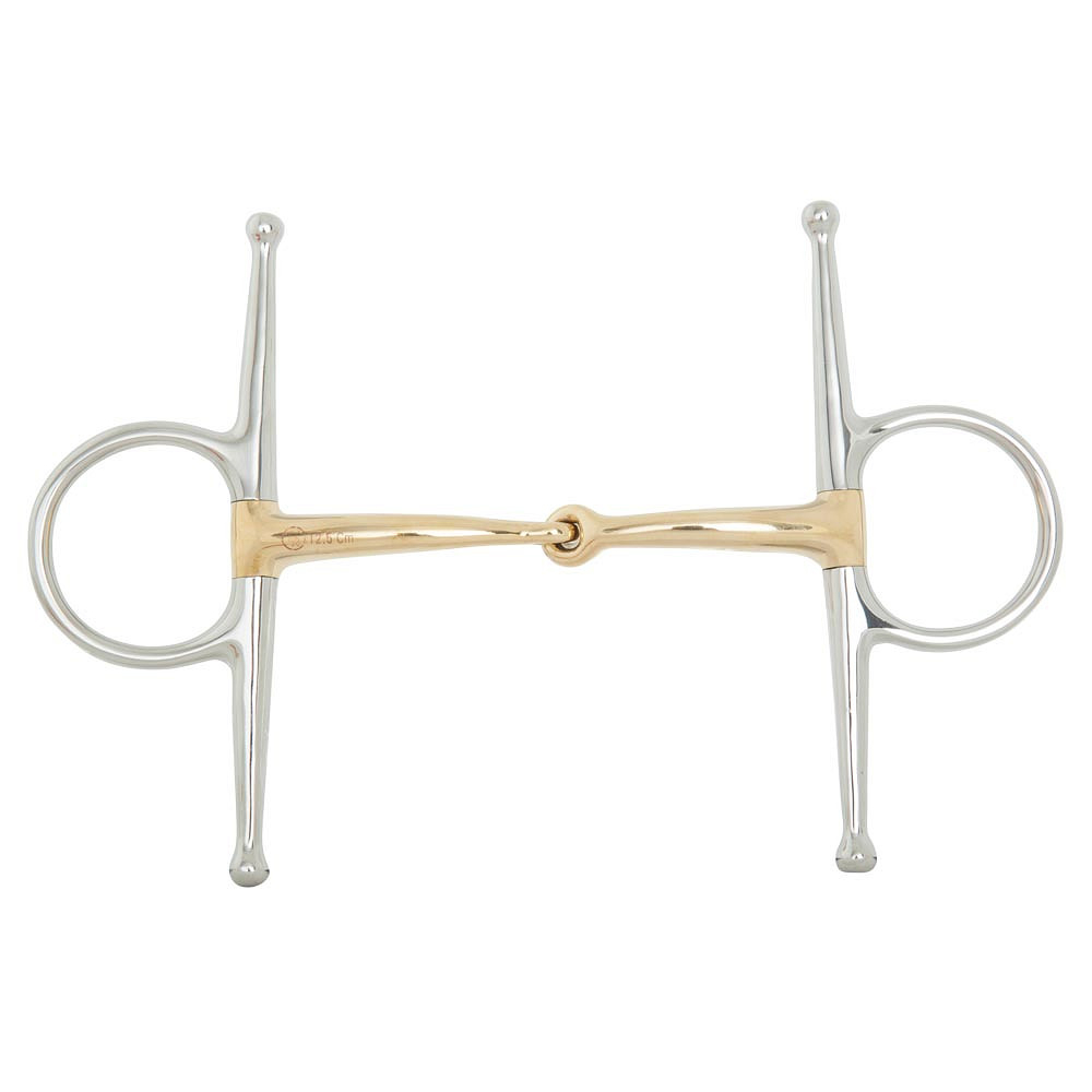 BR Knebeltrense Soft Contact einfach gebr. 12mm Shanks 165mm - Größe 12.5 cm