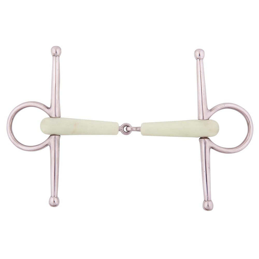 Br Knebeltrense Apple Mouth Einfach Gebrochen Rostfr. 18mm