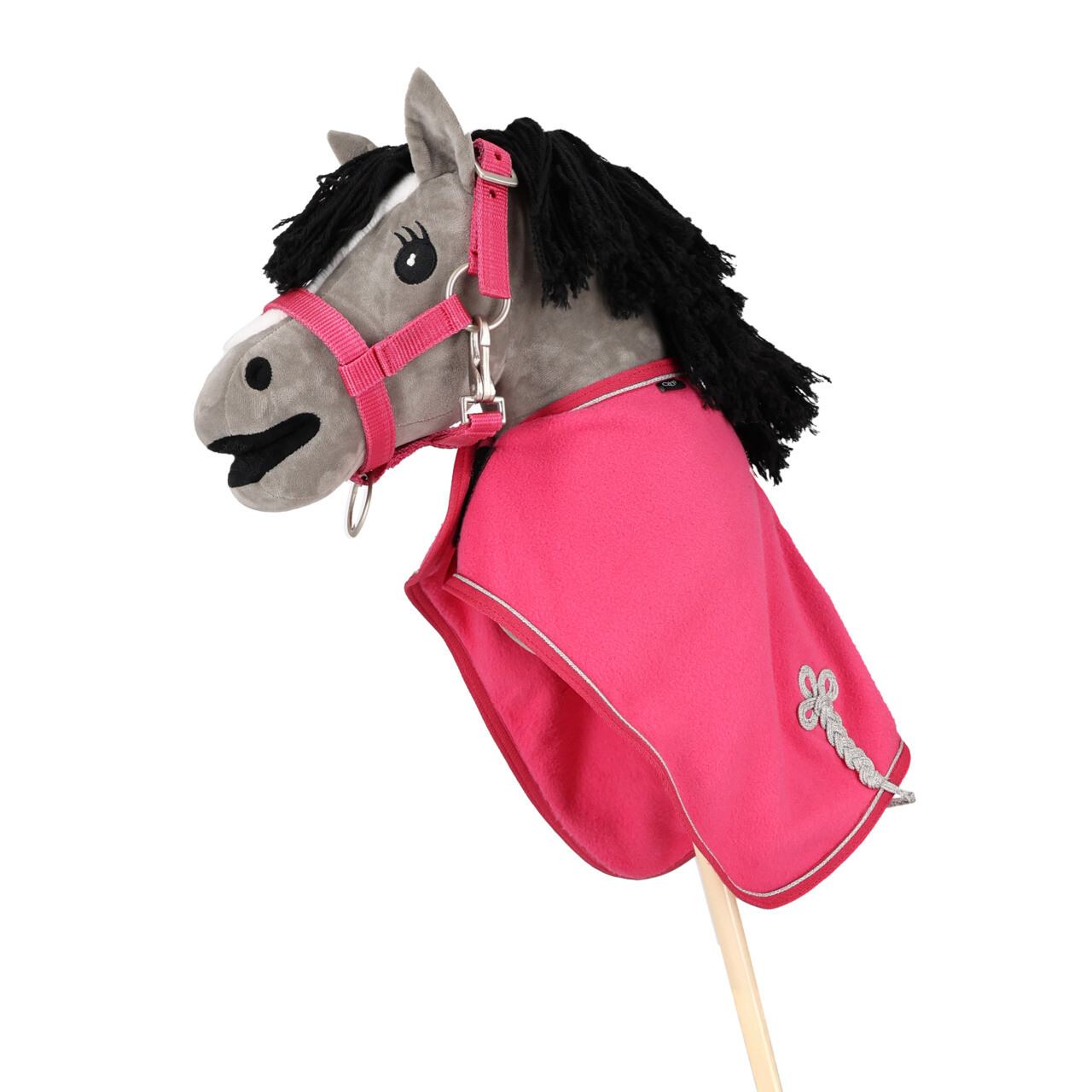 QHP Fleece Decke Hobby Horse - fuchsia
