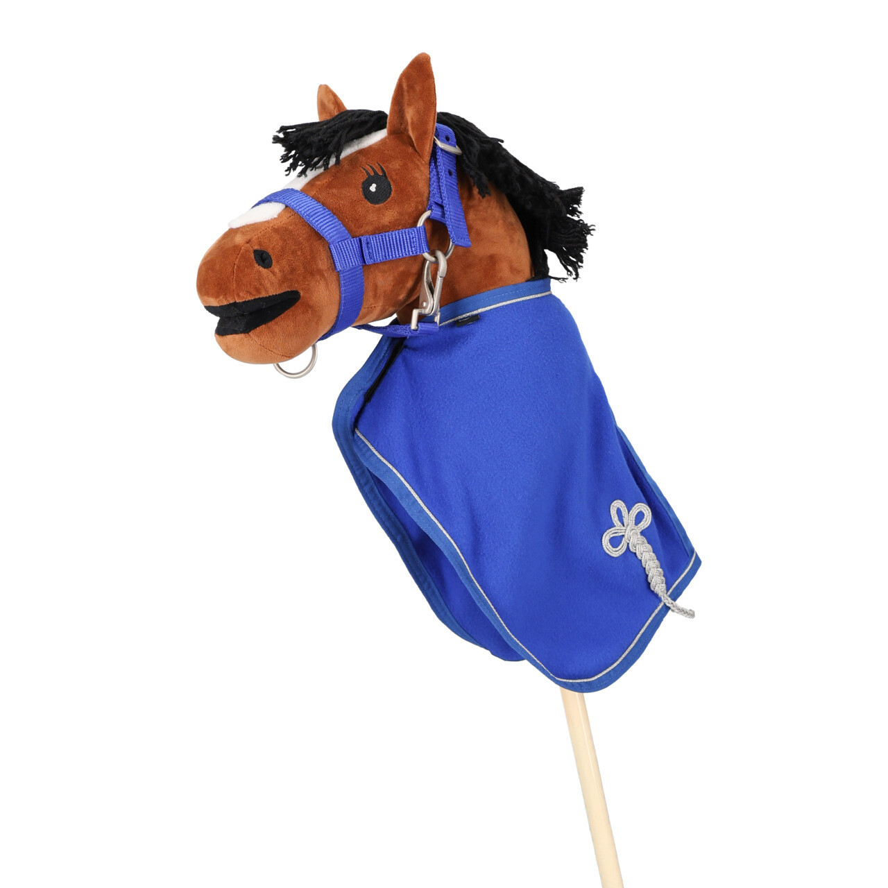QHP Fleece Decke Hobby Horse - kobaltblau