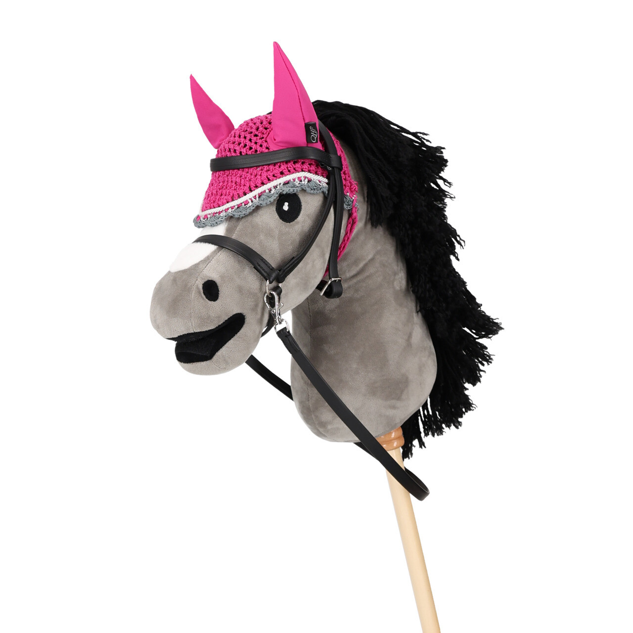 QHP Fliegenohren Hobby Horse - fuchsia