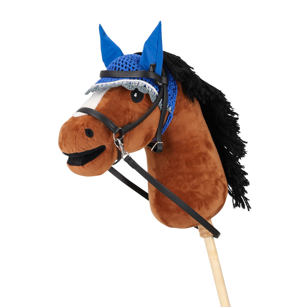 QHP Fliegenohren Hobby Horse - kobaltblau