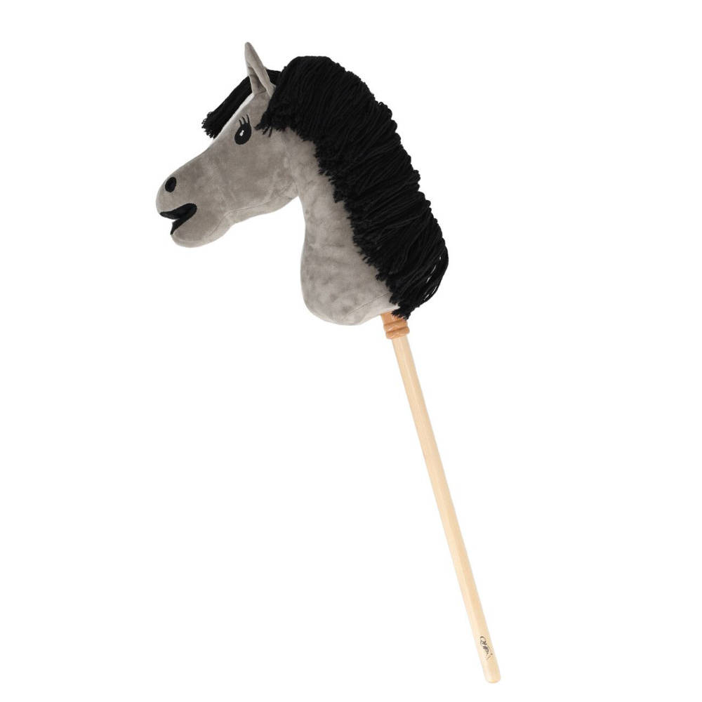 QHP Steckenpferd Hobby Horse - grau