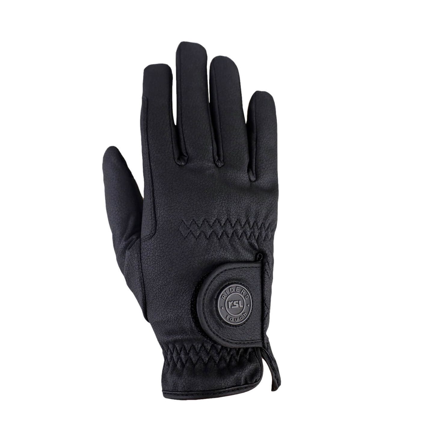 RSL Georgia Ice Winter Reithandschuhe - schwarz, Größe 8