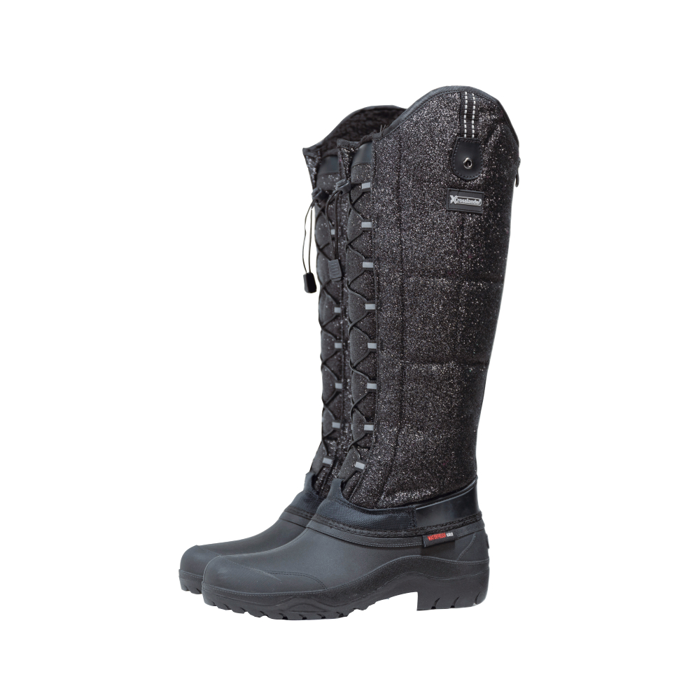 Crosslander® Thermo-Reitstiefel Saas-Fee - schwarz, Größe 37