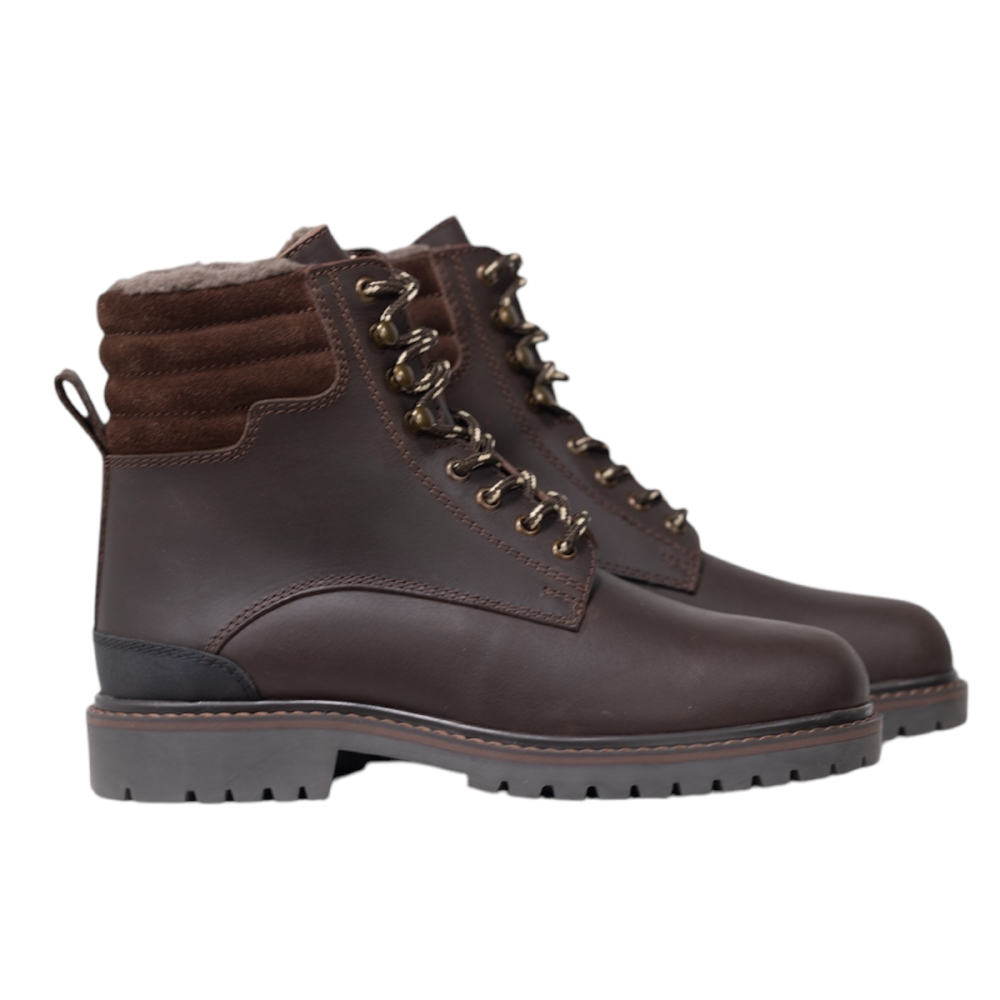Crosslander® Lederschuh Denver - braun, Größe 41
