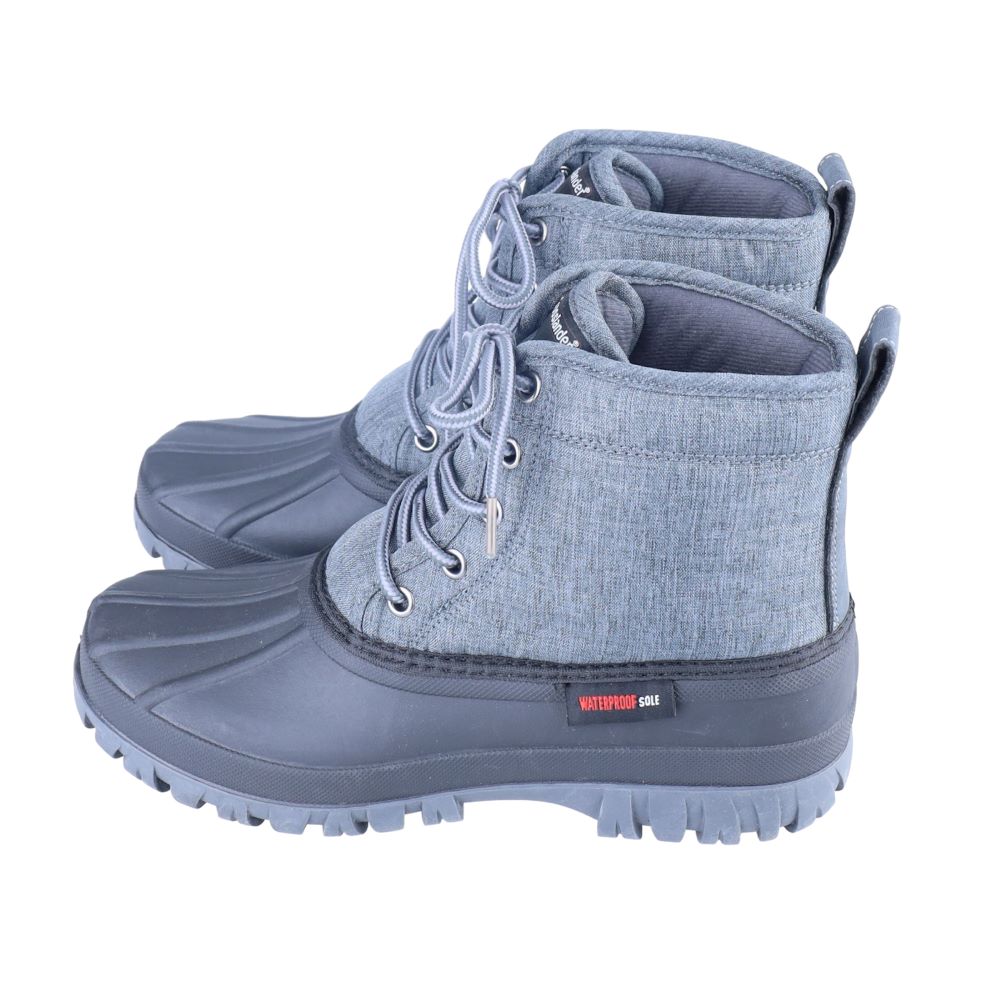Crosslander® Stallschuh Astana - schwarz/grau, Größe 38