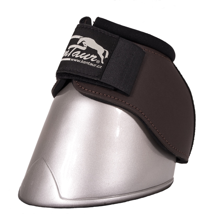 Kentaur Hufglocken Leder anatomisch - braun, Größe 1