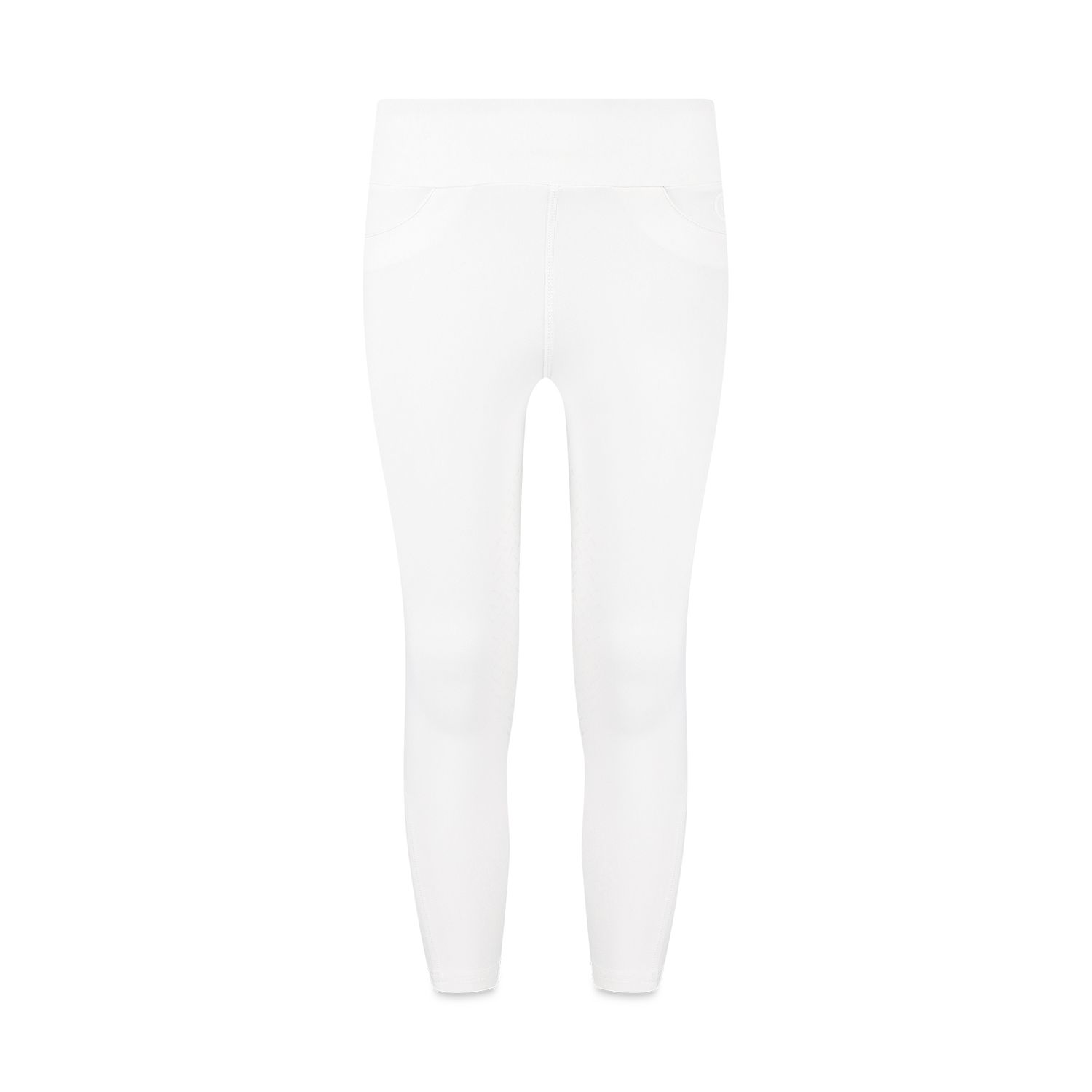 Kentucky Horsewear Miami Kniegrip Reitleggings Mädchen - white, Größe 130