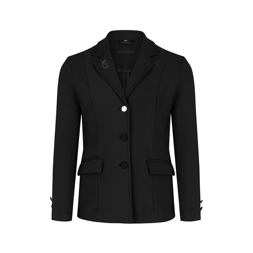 Kentucky Horsewear Sammy Turnierjacket Mädchen - black, Größe 130