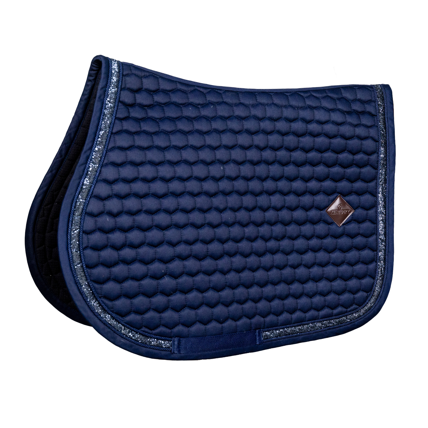 Kentucky Horsewear Glitter Band Schabracke - navy, Größe Springen