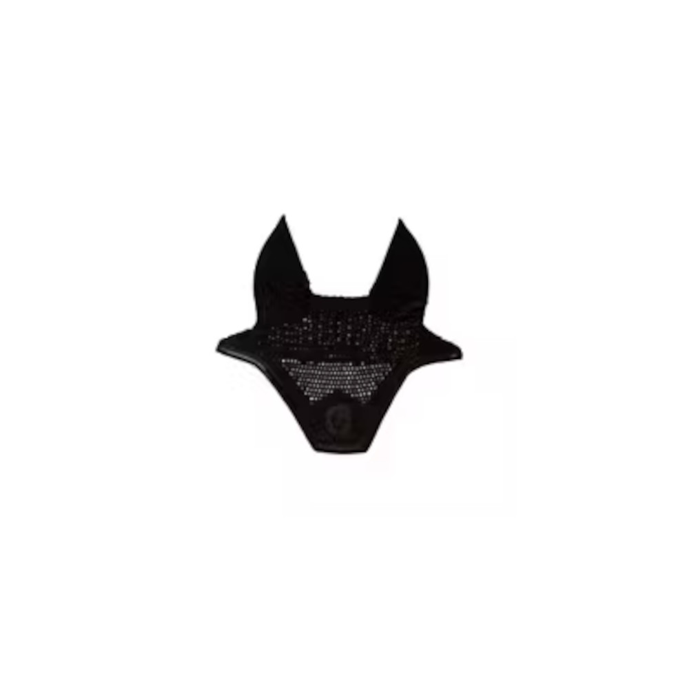 Kentucky Horsewear Fliegenohren wellington sparkling - schwarz, Größe Warmblut