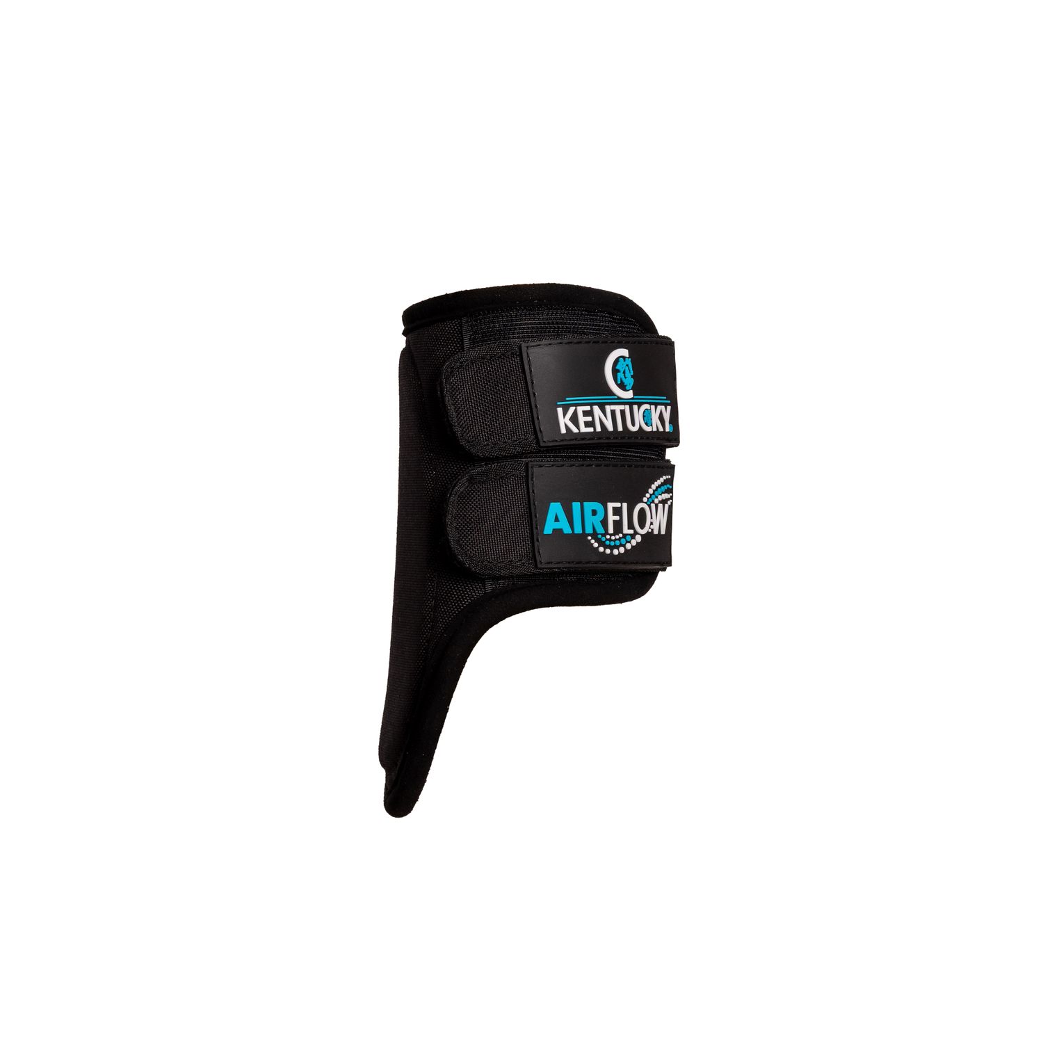 Kentucky Horsewear Geländegamasche 3D Air flow skin friendly kurz hinten - schwarz, Größe Warmblut