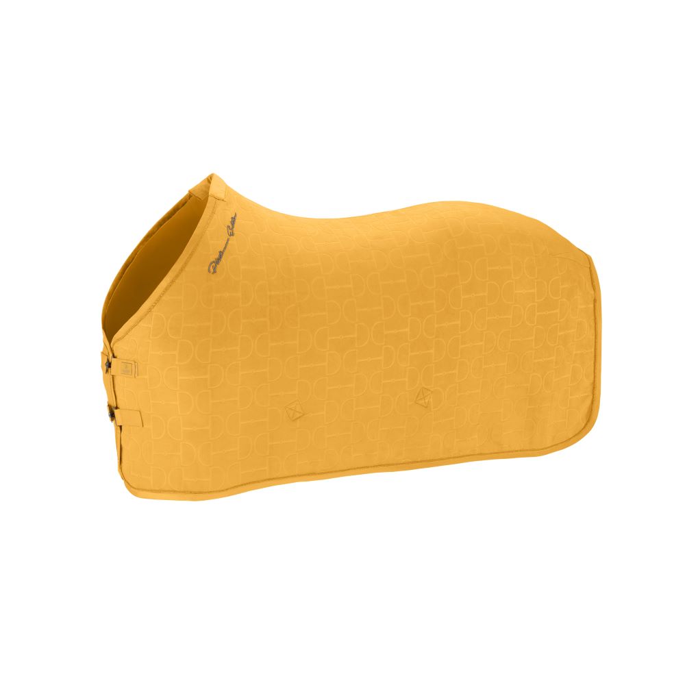 Eskadron Platinum 25 Fleece Stamp Bit Abschwitzdecke - golden yellow, Größe 135 cm (M)