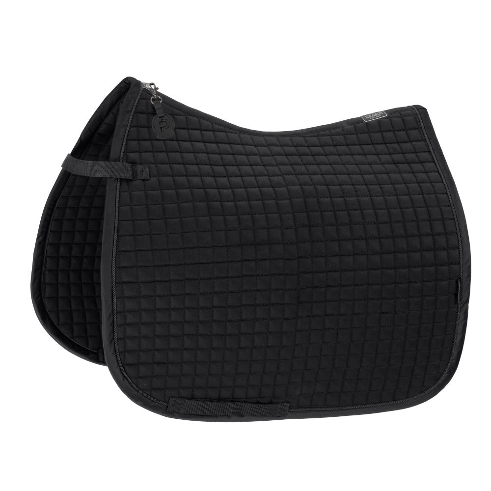 Eskadron Platinum 25 Cotton Schabracke - black, Größe Pony Dressur