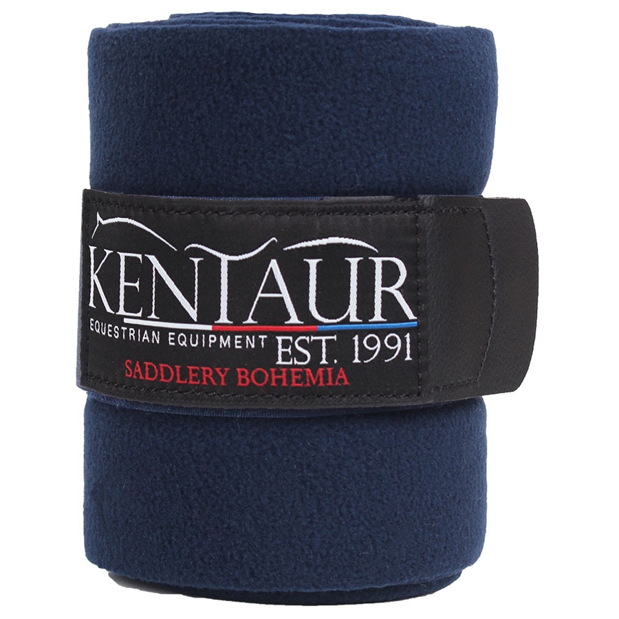 Kentaur Fleece-Bandagen - blau, Größe WB