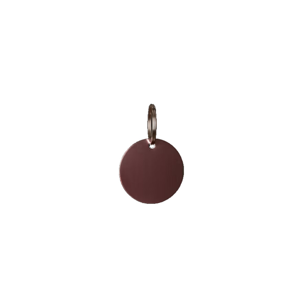 Grooming Deluxe Rosa Runde Gravurmedaille - Image 3