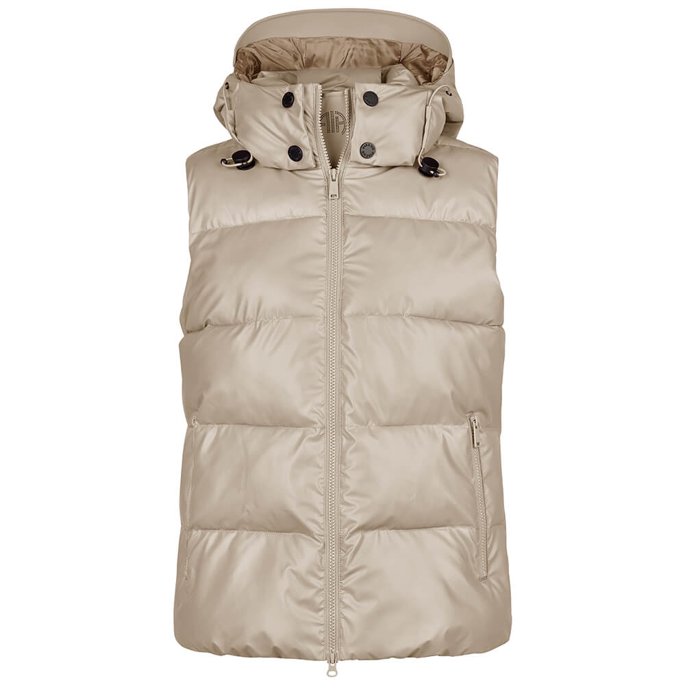 Pikeur HW25 Athleisure Quilted Weste Damen - almond, Größe 38