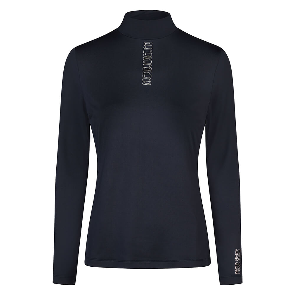 Pikeur HW25 Sports Rollkragenlangarmshirt Damen - nightblue, Größe 34