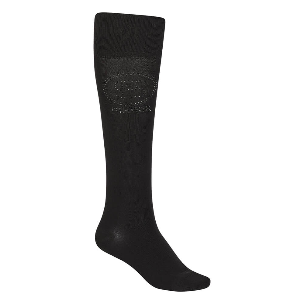 Pikeur HW25 Sports Kniestrümpfe Studs Damen - black, Größe 35-37