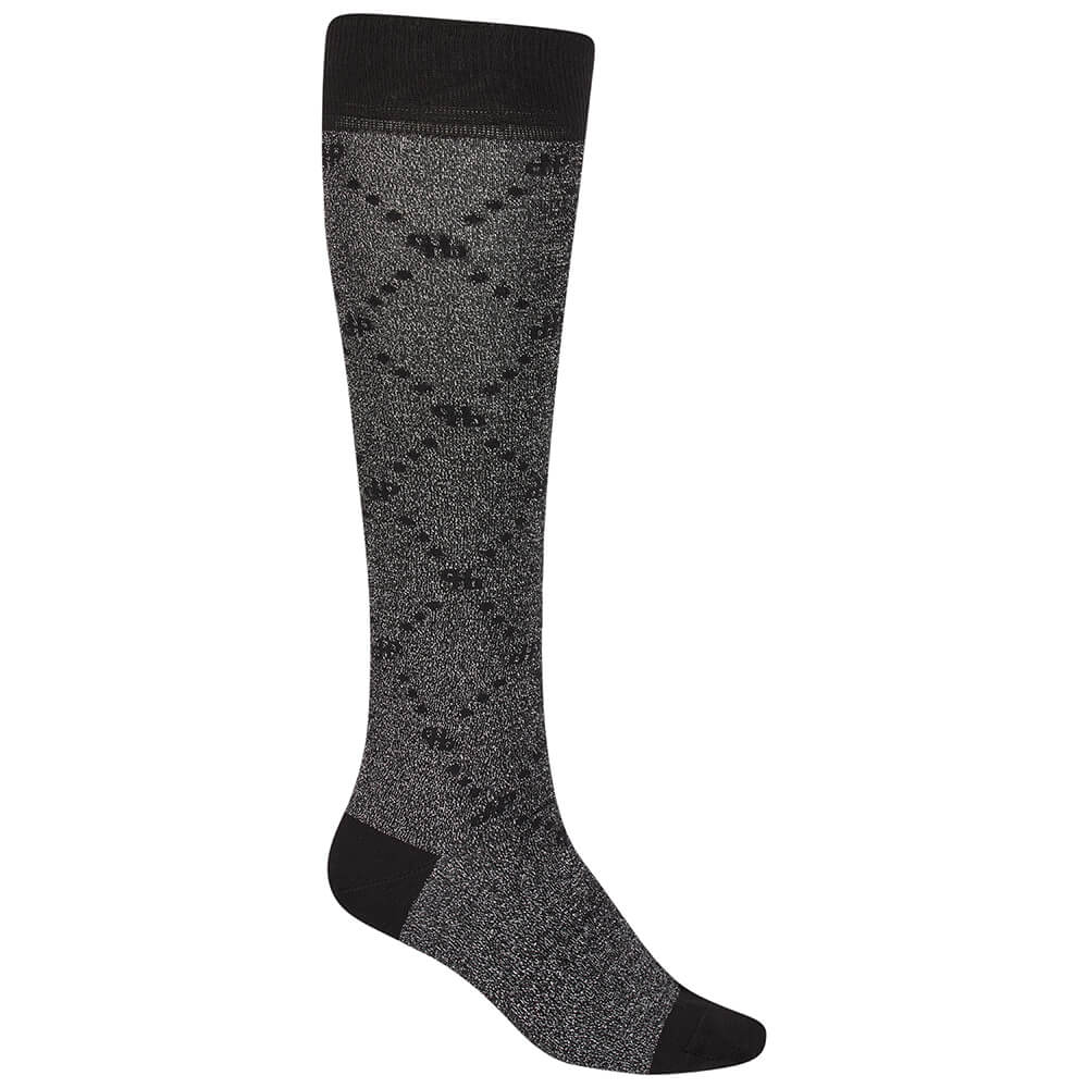 Pikeur HW25 Selection Socken Lurex Damen - black, Größe 41-43