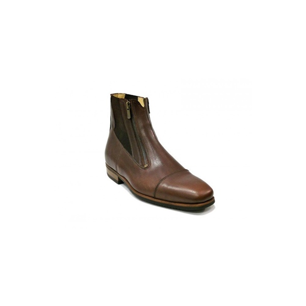Passion Stiefelette Z1 / L, Reitstiefelette Leder, Damen, Herren - braun, Größe 39