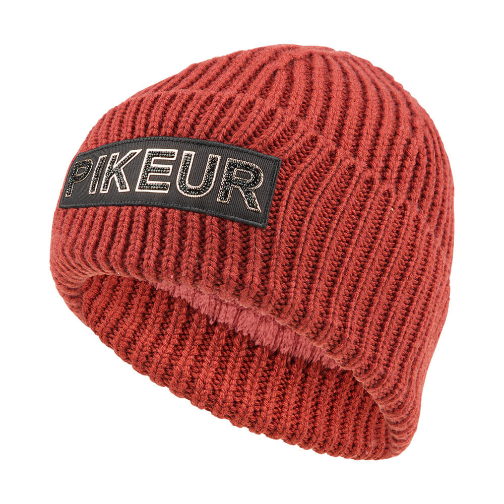 Pikeur HW25 Selection Beanie Mütze Damen - rose wood, Größe 55-57