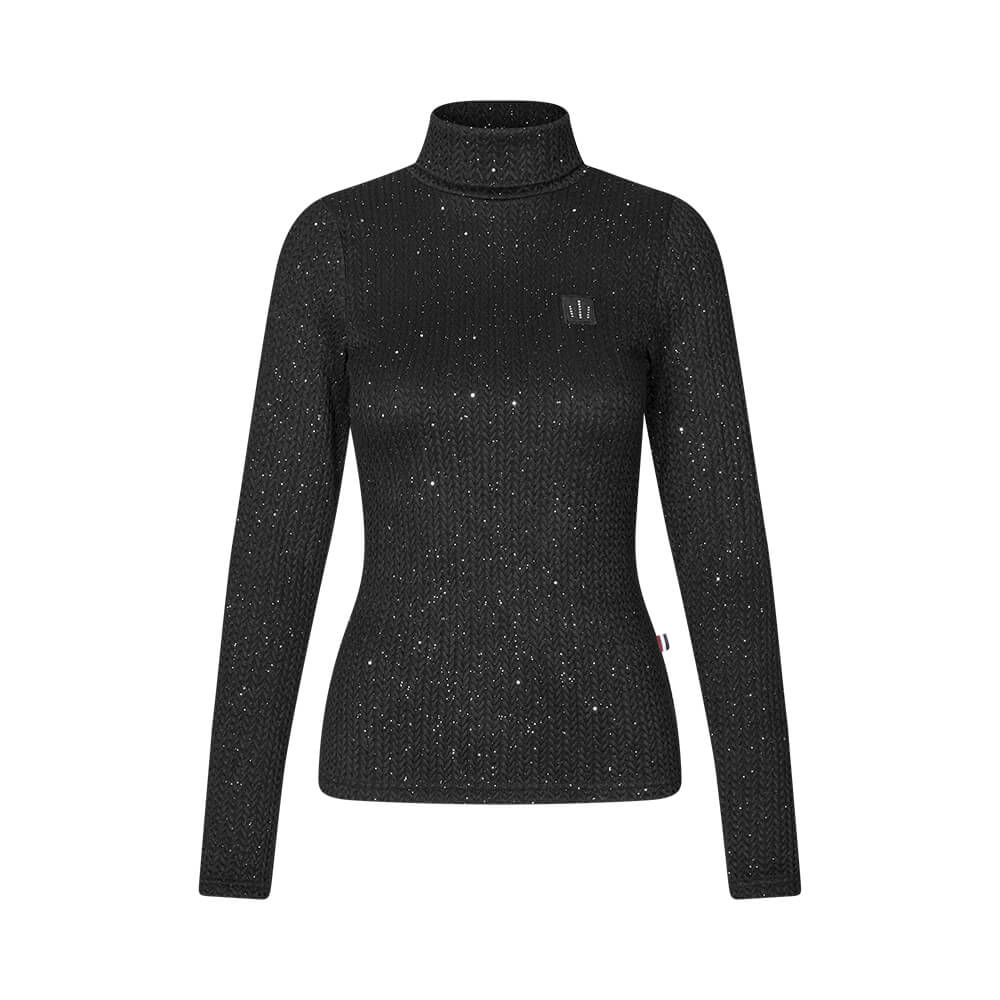 Kingsland KLMichela Strick-Rollkragenpullover Damen - black, Größe XS