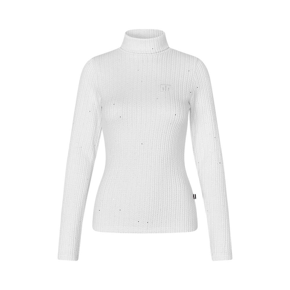 Kingsland KLMichela Strick-Rollkragenpullover Damen - white, Größe M