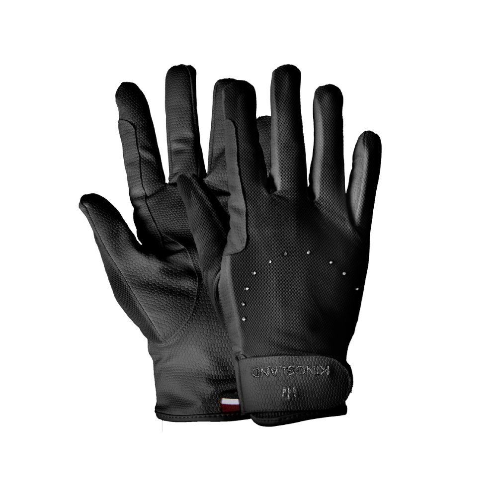 Kingsland KLMaya Reithandschuhe - black, Größe XS