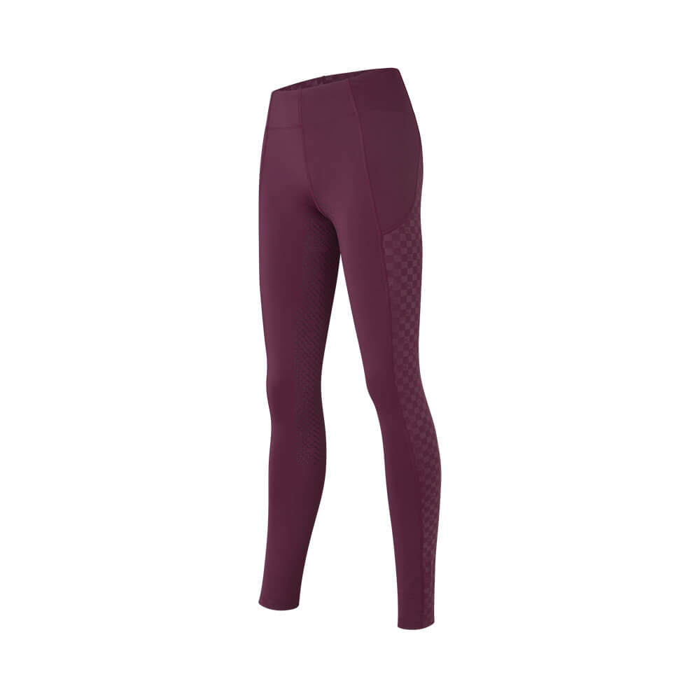 Kingsland KLMelanie Vollgrip Reitleggings Damen - fig, Größe S