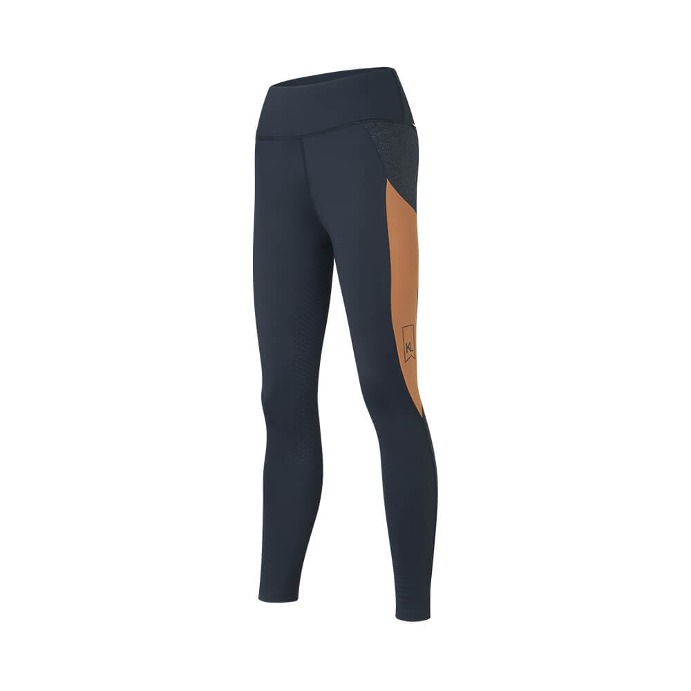 Kingsland KLMegan Vollgrip Reitleggings Damen - argan oil, Größe S