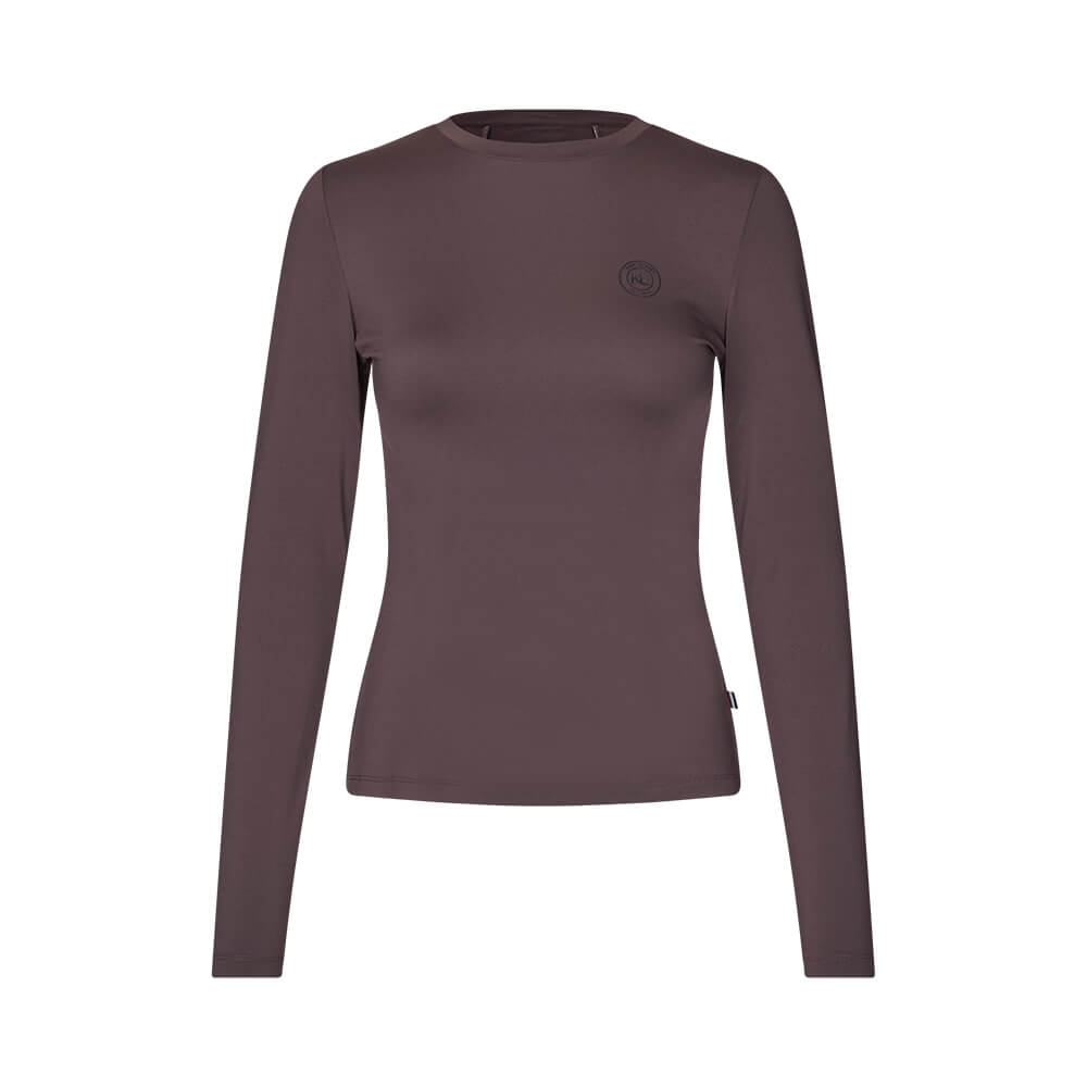 Kingsland KLMandy Trainingsshirt Damen - raisin, Größe L