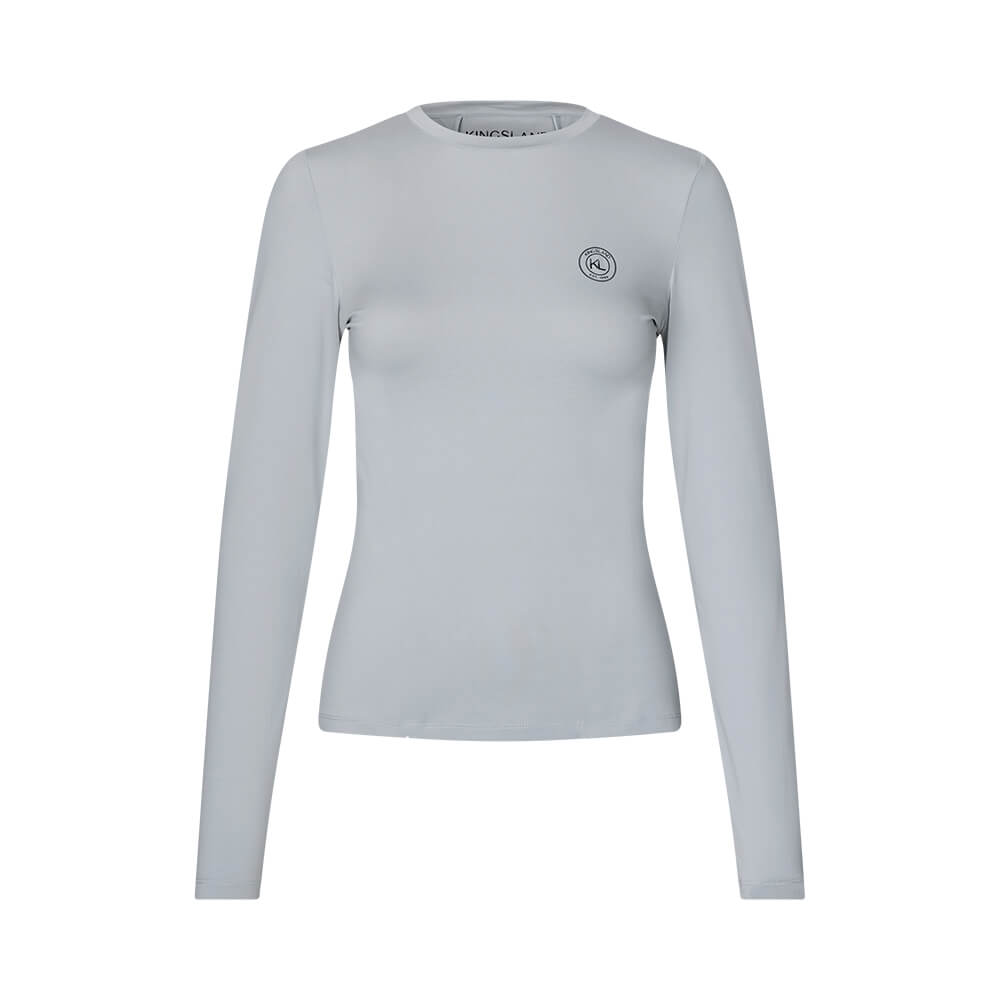 Kingsland KLMandy Trainingsshirt Damen - quarry, Größe M